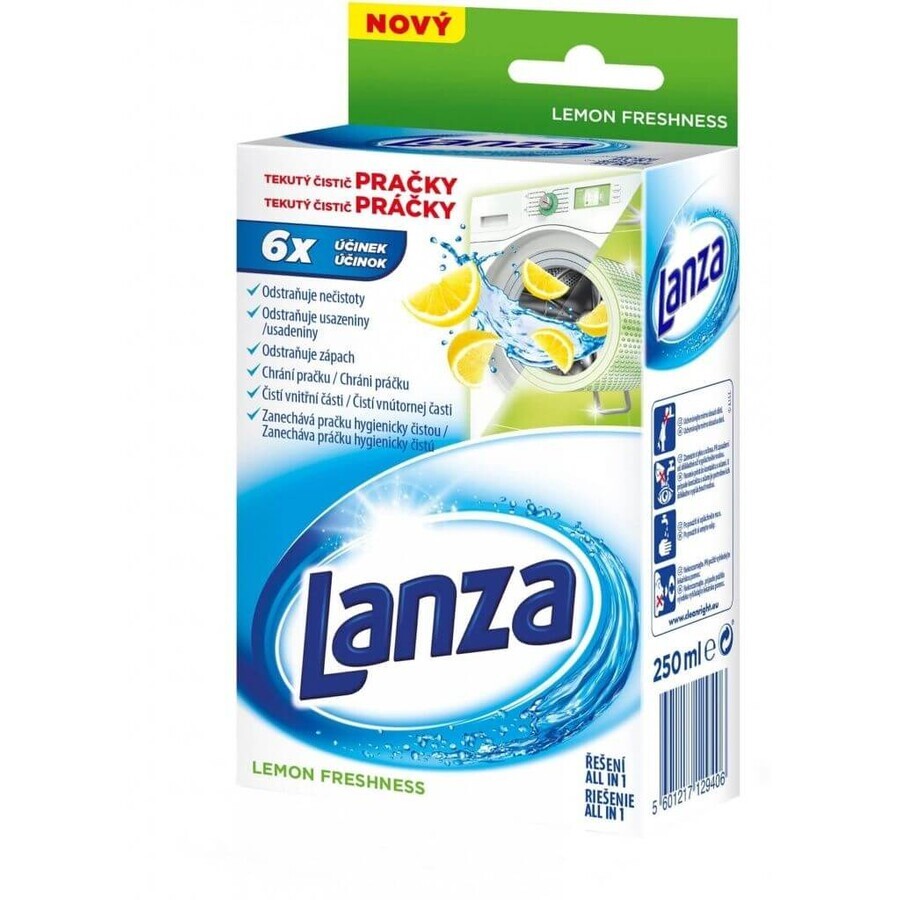 Lanza detergent lichid pentru mașina de spălat Lemon 250 ml