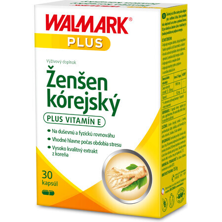 Walmark Ginseng coreano 30 cápsulas