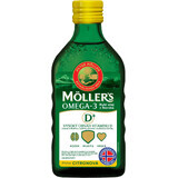 Mollers Omega 3 ACEITE DE PESCADO adultos 50+ Sabor limón 250 ml