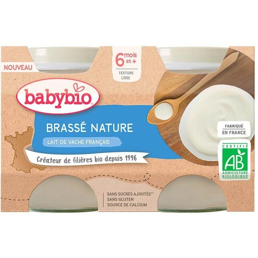 Latte naturale Babybio French Brasserie 2 x 130 g