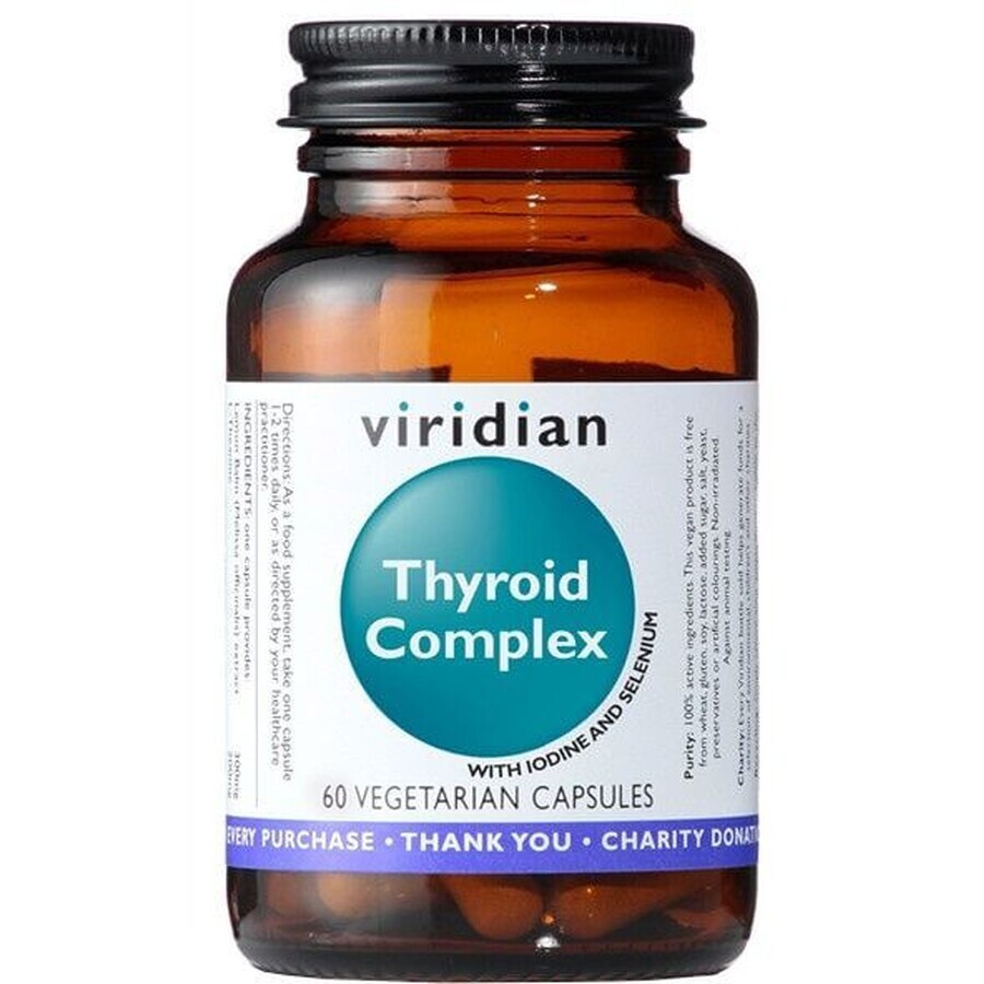 Viridian Complex tiroidian 60 capsule