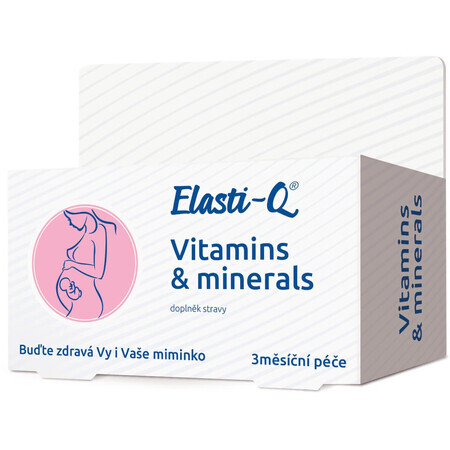 Elasti-Q Elasti-Q Vitamine & Minerale 90 comprimate