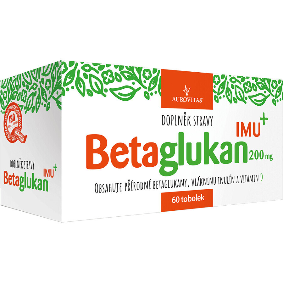 Betaglucan IMU 200 mg 60 Kapseln