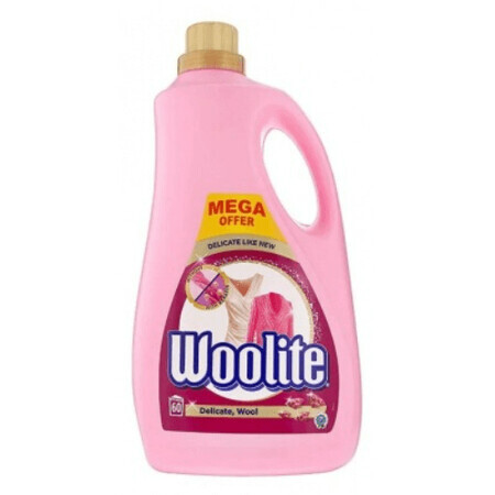 Woolite Gel lichid delicat de spălat pentru lână și lenjerie fină 3.6 l