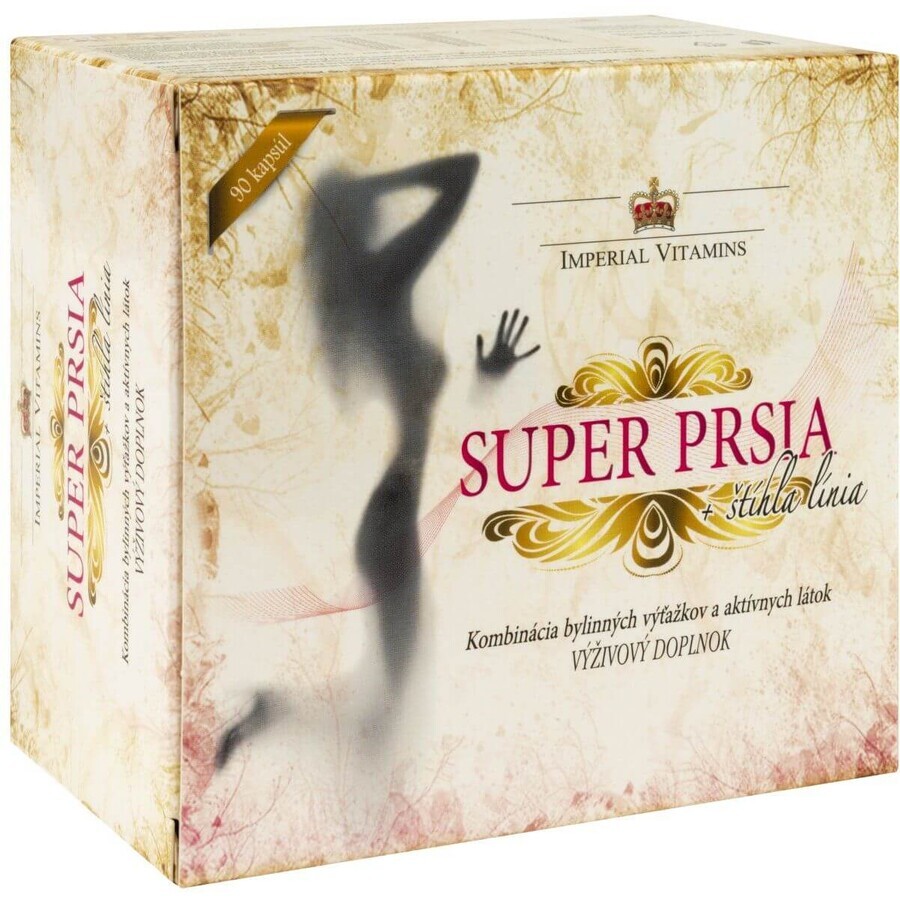 Super Breast + slanke lijn voor vrouwen 90 capsules