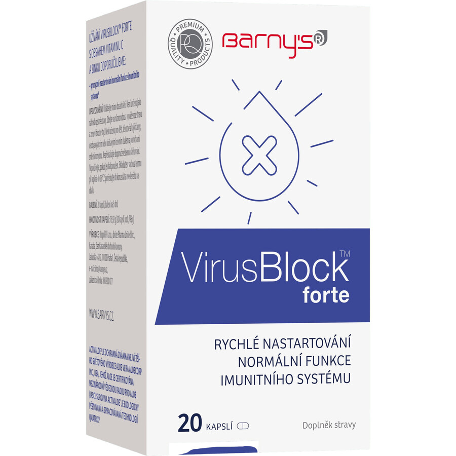 Barny's VirusBlock™ forte 20 cápsulas