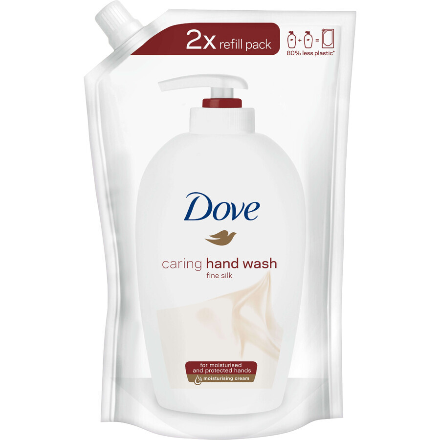 Reîncărcare cu săpun lichid de mâini Dove Fine Silk 500 ml