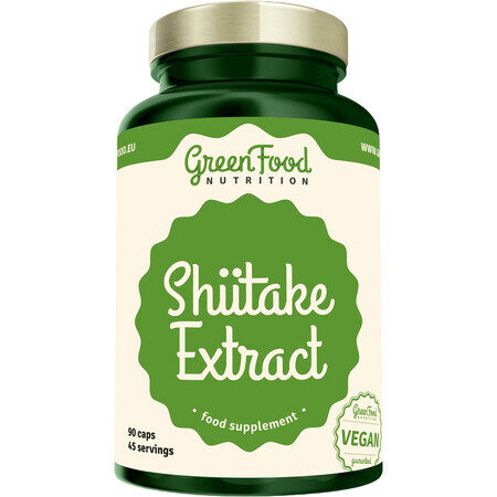 GreenFood Nutrition Shiitake-extract 120 capsules