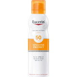 Eucerin Spray de protecție solară transparent Dry Touch Sensitive Protect SPF 50 200 ml