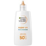 Garnier Ambre Solaire Super UV Day Fluid împotriva imperfecțiunilor cu Niacinamidă și SPF 50+, 40 ml