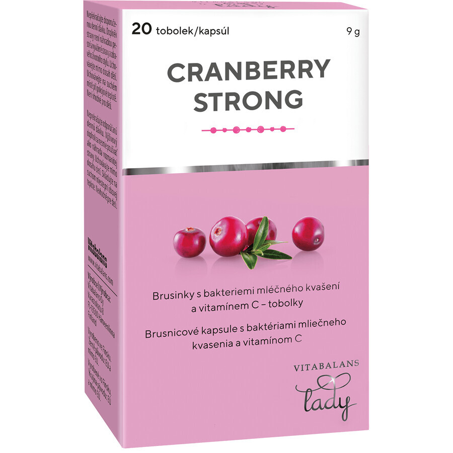 Vitabalans Oy Cranberry puternic 20 capsule