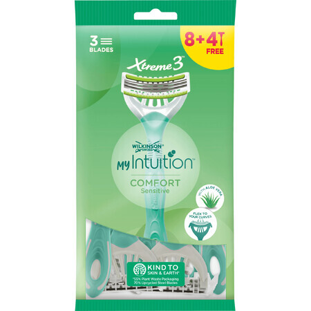 Wilkinson Sword MY Intuition comfort sensitive aparat de ras de unică folosință 12 buc