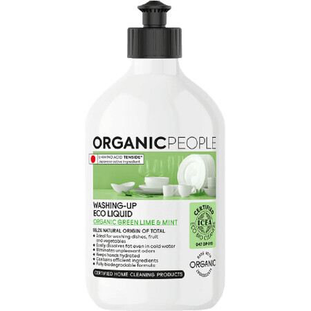 Organic People Eko Lichid de spălat vase Lime 500 ml