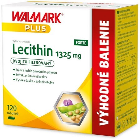 Walmark Lecithin FORTE 1325 mg 120 Kapseln