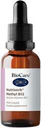 B12 - picături de vitamina B12 &#238;n formă bioactivă de metilcobalamină și adenosilcobalamină 15 ml