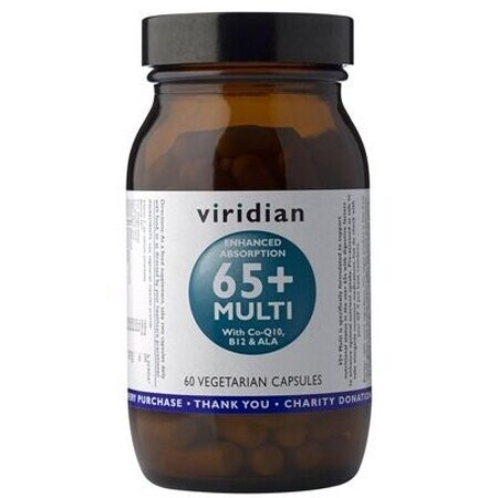 Viridian 65+ Multi 60 capsule