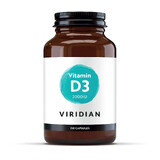 Viridian Vitamine D3 2000IU 150 gélules