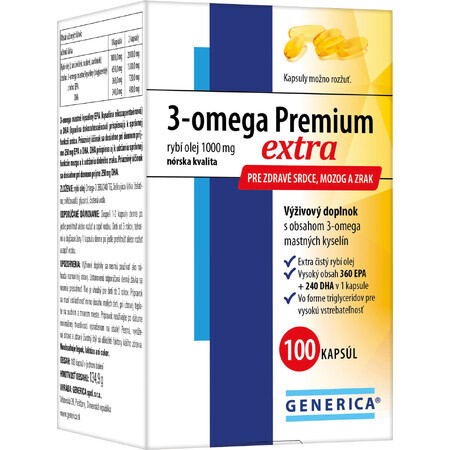 Générique 3-omega Premium extra 100 capsules