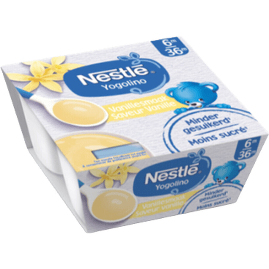 Nestlé Yogolino Postre lácteo sabor vainilla 4 x 100 g