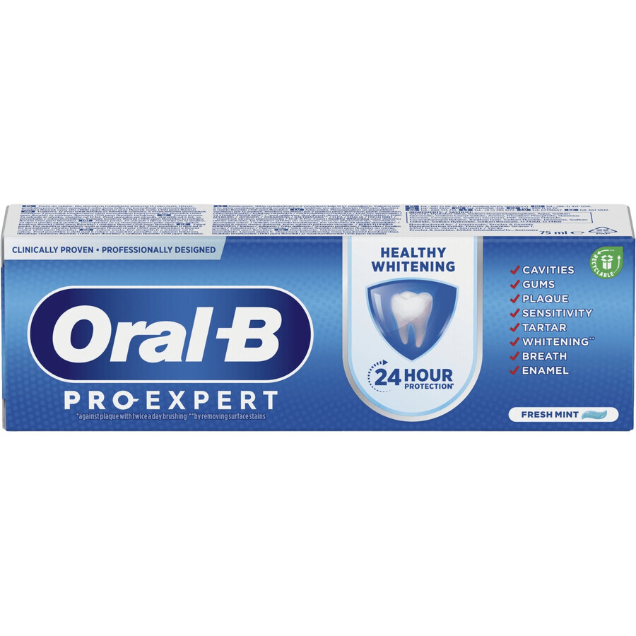 Pasta de dinți Oral-B Pro Expert Whitening 75 ml