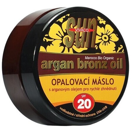 Vivaco Fast Tanning Argan Oil Huile bronzante SPF20 200 ml