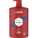 Old Spice Whitewater Men's Shower Gel and Shampoo with fresh fragrance 1000 ml