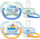 Philips Avent Ultra air Text Soother 0-6m băiat 2 buc