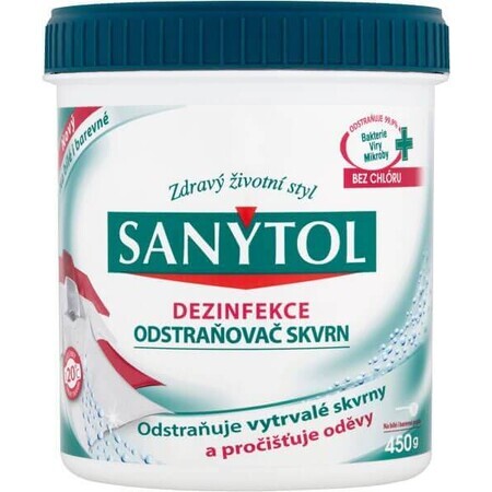 Sanytol Dezinfectant de îndepărtare a petelor 450 g