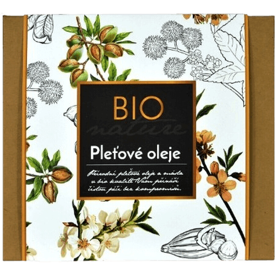 Vivaco Bio-Kosmetik Geschenkbox - Rizinusöl, Kakaobutter 2 x 100 ml