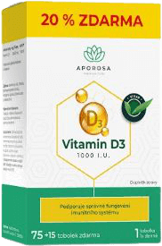 Aporosa Vitamina D3 1 000 U.I. 90 comprimate