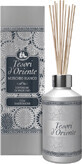 Difuzor de aromă Tesori d&#39;Oriente Muschio Bianco cu bețe din rattan 200 ml