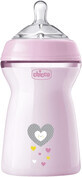 Chicco Natural Feeling Baby Bottle Girl 6m+ 330 ml