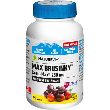 NatureVia Max Cranberry Cran-Max 90 capsule