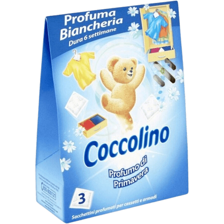 Pungi parfumate Coccolino albastru 3 buc