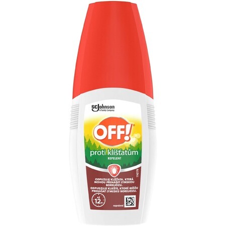 OFF Spray împotriva căpușelor 100 ml