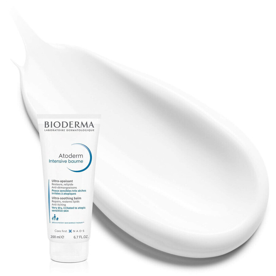 Bioderma Atoderm Intensive baume Body Balm pentru piele atopică și foarte uscată 200 ml