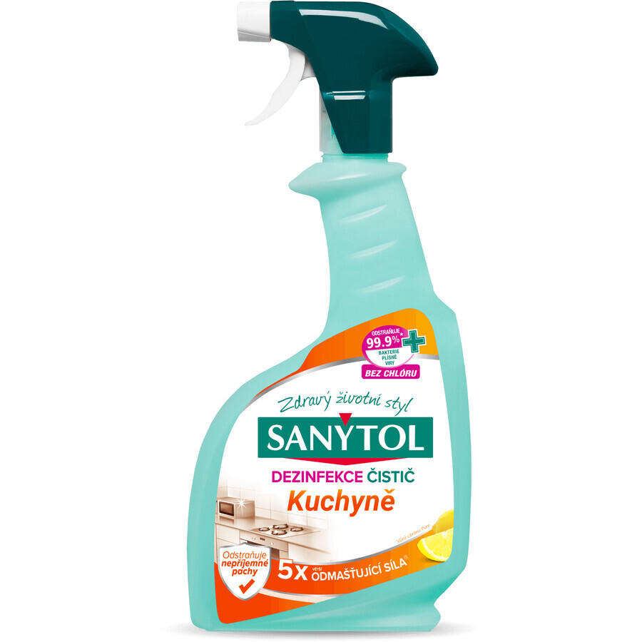 Sanytol Detergent dezinfectant degresant pentru bucătării 500 ml