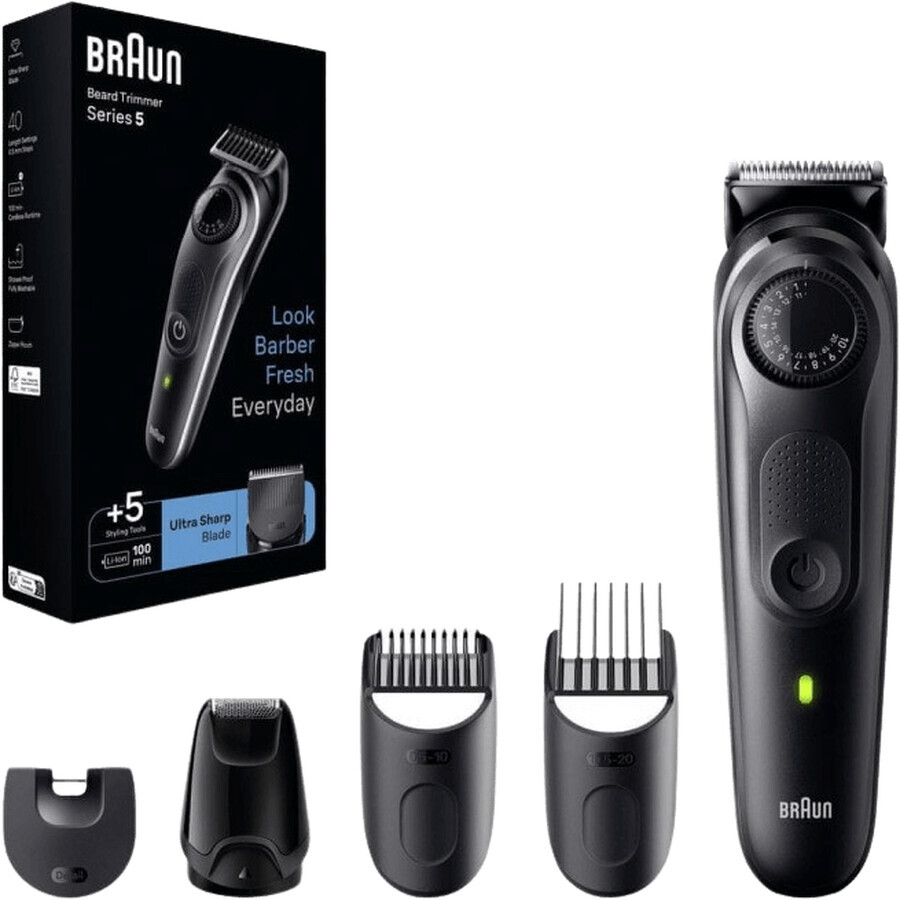 Braun Series 5 BT5421 Aparat de tuns barba cu instrumente de styling