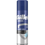 Gillette Holzkohle-Reinigungs-Rasiergel 200 ml