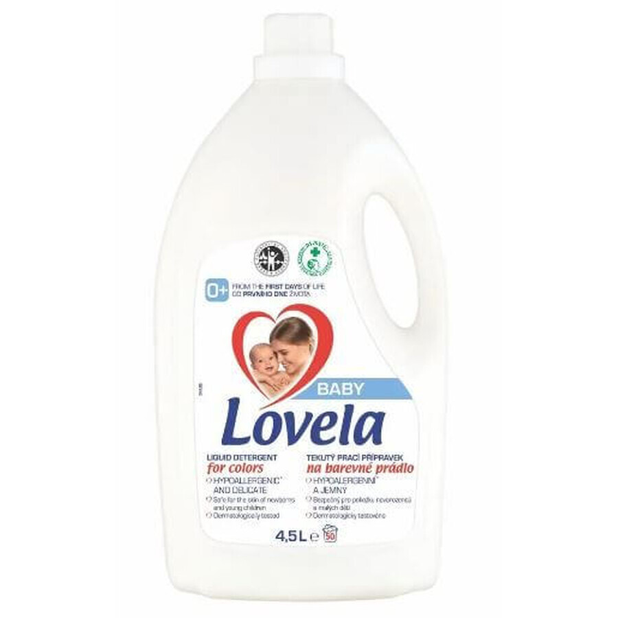 Lovela Baby detergent lichid pentru rufe colorate 4,5 l