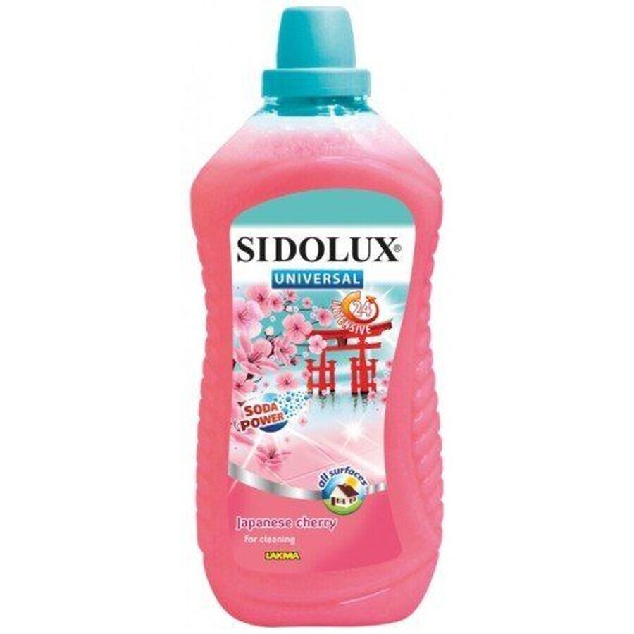 Sidolux Universal Soda Power cu aromă de cireșe japoneze 1 l