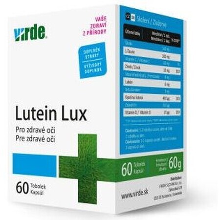 Virde Lutein Lux Lux Forte 60 Kapseln