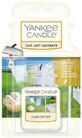 Yankee Candle gel etichetă auto Clean Cotton 24 g