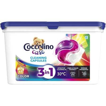 Coccolino Capsule de îngrijire pentru spălarea culorii 40 de capsule