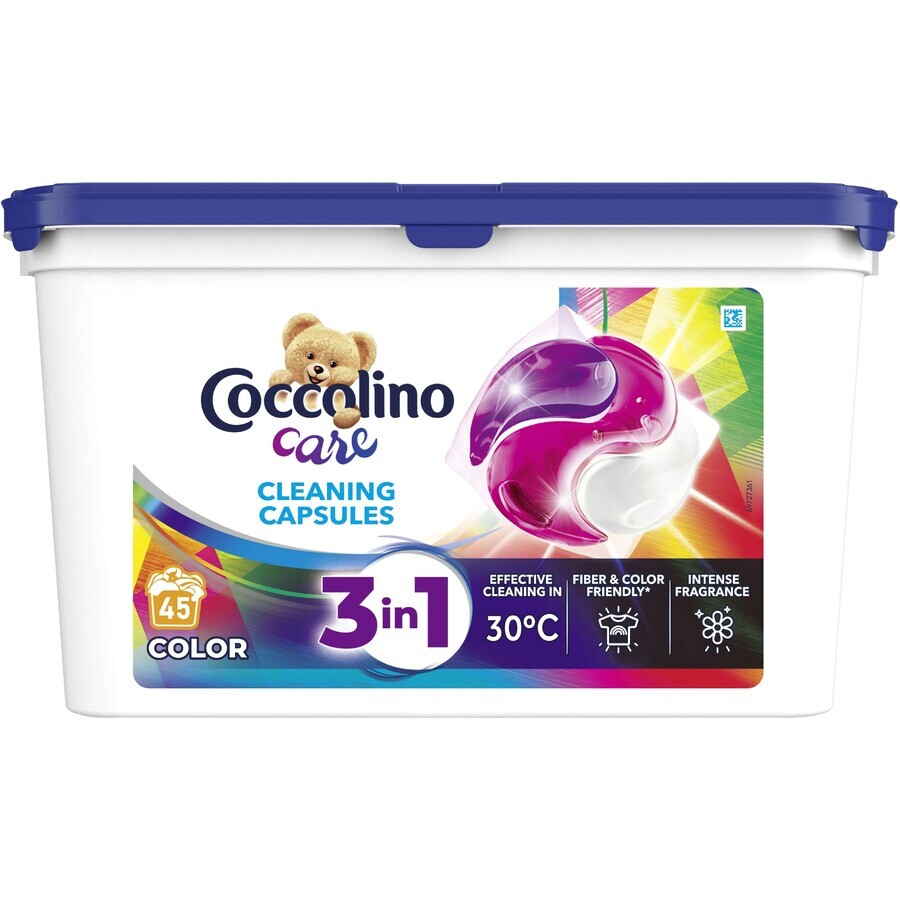 Coccolino Capsule de îngrijire pentru spălarea culorii 40 de capsule