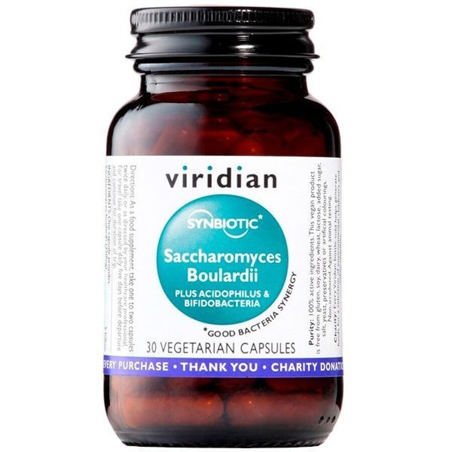 Viridian Saccharomyces Boulardii 30 capsule