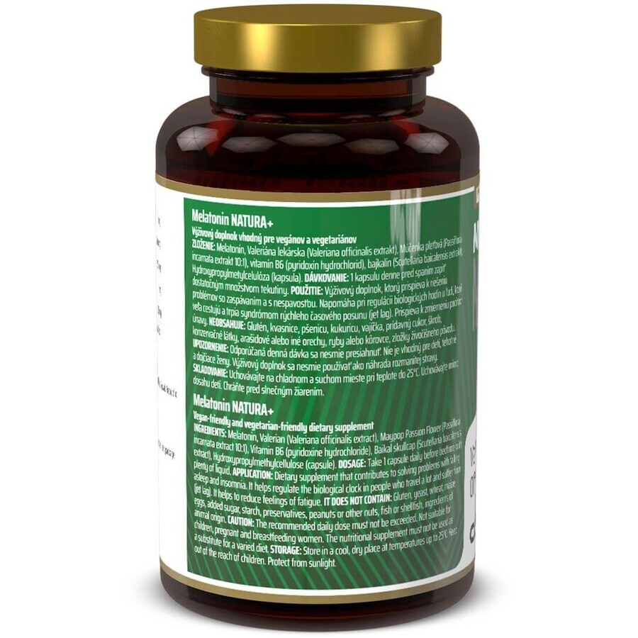 CarnoMed Melatonin Natura + 120 capsule