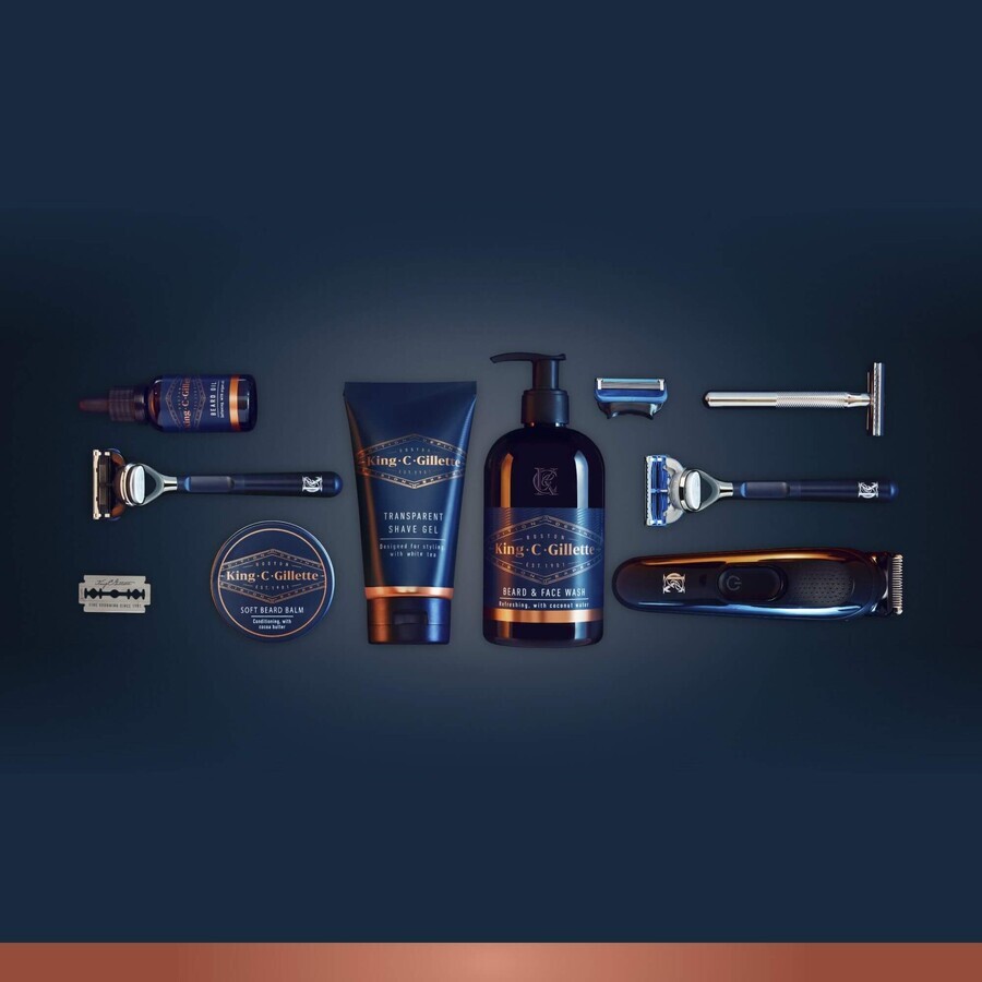 Gillette Emulsión Limpiadora Facial y Barba 350 ml