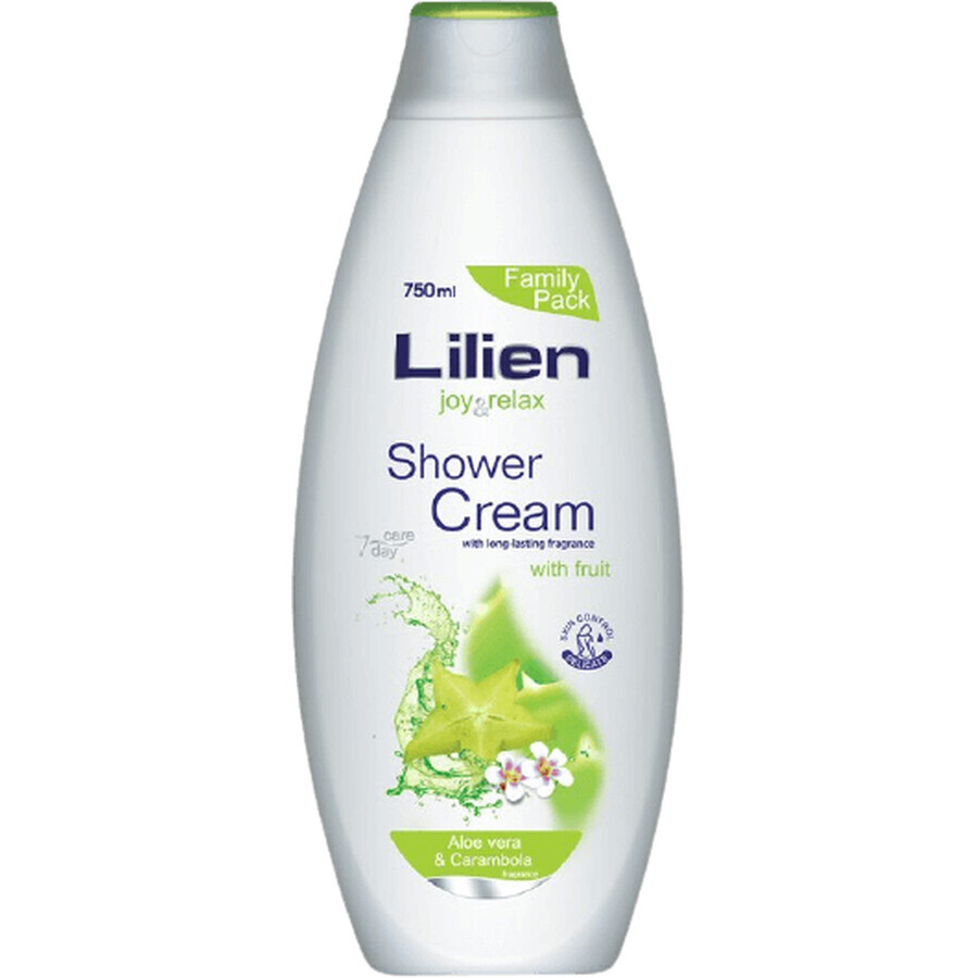 Shower Gel Cream Lilien Carambola & Aloe Vera 750 ml