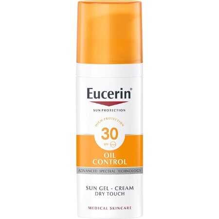 Eucerin SUN Oil Control SPF 30 Zonnebescherming voor gezicht 50 ml